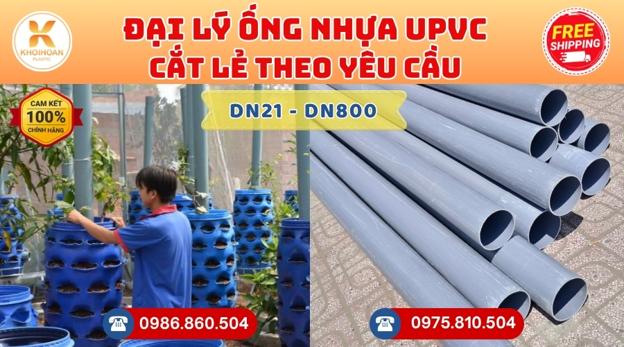Ống Nhựa Cắt Khúc Giá Rẻ Phi 315 uPVC CHIẾT KHẤU CAO nhất thị trường CHỈ TỪ: 161.250 đ/mét Cắt Theo Yêu Cầu. Khởi Hoàn Giao Hàng Toàn Quốc Nhanh Chóng, Báo Giá Sỉ