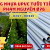 Giá ống uPVC tưới tiêu Phạm Nguyên phi 76 CHIẾT KHẤU CAO nhất thị trường CHỈ TỪ: 110.484 đ/cây liên hệ mua Giao Hàng Toàn Quốc Nhanh Chóng, giá sỉ cực tốt