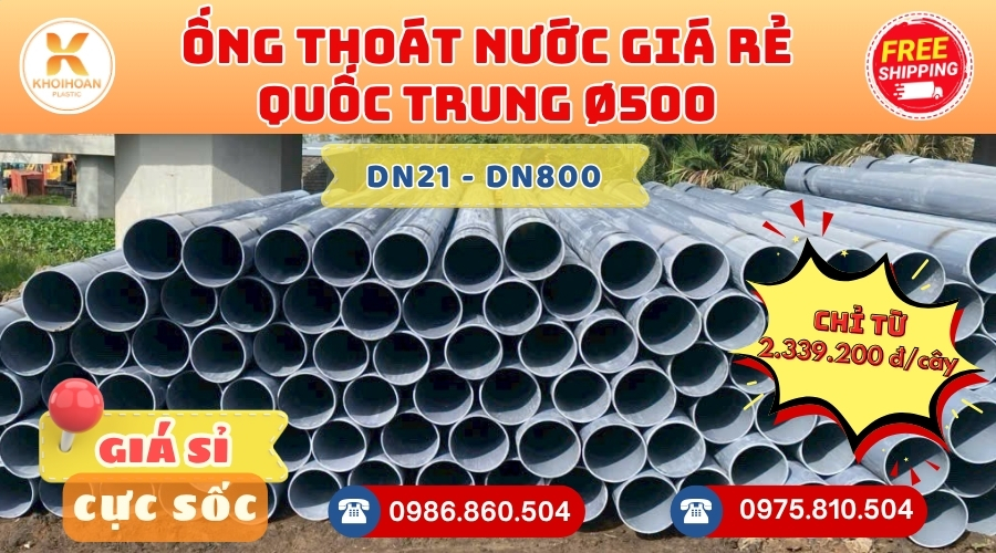 ong-nhua-quoc-trung-phi-500-gia-re-1 Mua Ống Nhựa Quốc Trung Phi 500 Giá Rẻ Ở Đâu CHIẾT KHẤU CAO nhất thị trường CHỈ TỪ: 2.339.200 đ/cây Giá Sỉ, Sẵn Kho Số Lượng Lớn Liên hệ Đặt hàng Nhanh
