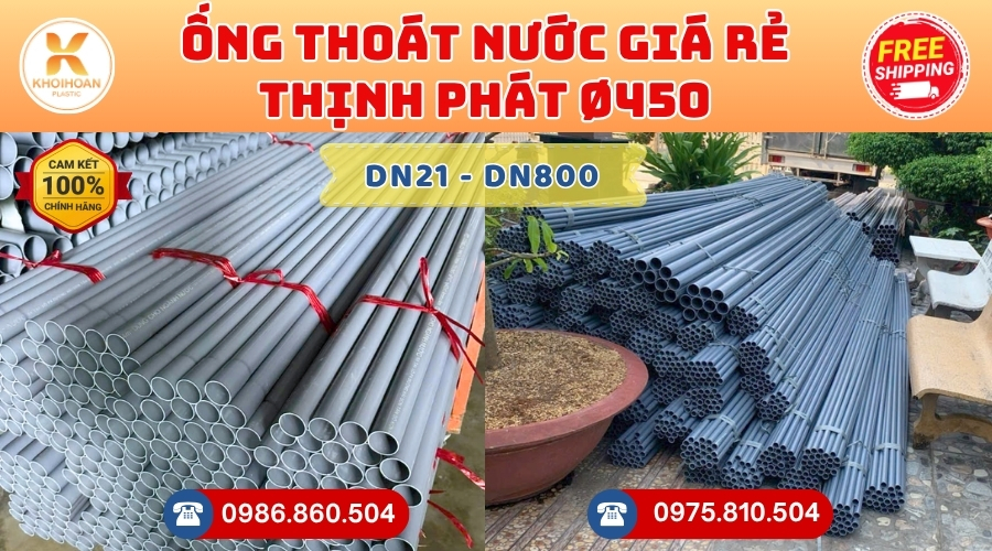 ong-thoat-nuoc-thinh-phat-D450-gia-re-4 Mua Ống Thoát Nước Thịnh Phát D450 Giá Rẻ CHIẾT KHẤU CAO nhất thị trường CHỈ TỪ: 3.440.000đ/cây Giá Sỉ, Sẵn Kho Số Lượng Lớn Liên hệ Khởi Hoàn Đặt hàng Nhanh