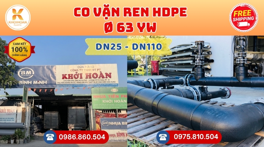 co-hdpe-phi-63-van-ren-yw-5 Khởi Hoàn chuyên phụ kiện HDPE chiết khấu cao: Co HDPE Phi 63 Vặn Ren YW CHỈ TỪ: 198.563đ/cái. Sẵn kho số lượng lớn, giao nhanh toàn quốc. Bao sỉ, lẻ, công trình