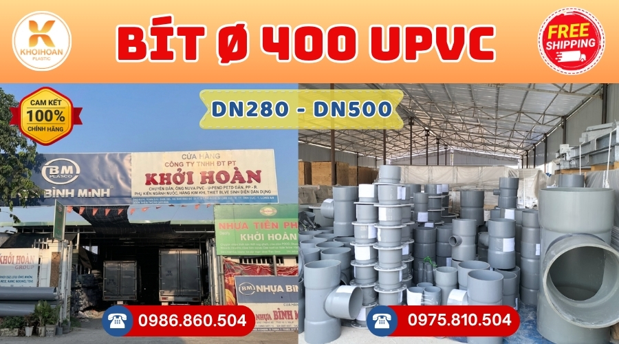 nap-bit-400-upvc-gia-cuc-re-5 Khởi Hoàn chuyên phụ kiện gia công theo yêu cầu: Nắp bít 400 upvc giá cực rẻ CHỈ TỪ: 920.000đ/cái Sẵn kho số lượng lớn giao nhanh toàn quốc bao sỉ lẻ công trình