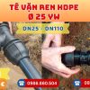 Khởi Hoàn chuyên cung cấp phụ kiện ngành nước. Tê HDPE Phi 25 YW Đài Loan. CHỈ TỪ: 38.783đ/cái Sẵn kho số lượng lớn, giao nhanh toàn quốc