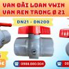 Khởi Hoàn chuyên cung cấp phụ kiện ngành nước. Van Ren Trong uPVC Phi 21 YWin Đài Loan. CHỈ TỪ: 19.400đ/cái Sẵn kho số lượng lớn, giao nhanh toàn quốc