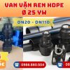 Khởi Hoàn chuyên cung cấp phụ kiện ngành nước. Van HDPE Phi 25 Vặn Ren YW Đài Loan. CHỈ TỪ: 93.312đ/cái Sẵn kho số lượng lớn, giao nhanh toàn quốc