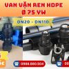 Khởi Hoàn chuyên cung cấp phụ kiện ngành nước. Van HDPE Phi 75 Vặn Ren YW Đài Loan. CHỈ TỪ: 743.580đ/cái Sẵn kho số lượng lớn, giao nhanh toàn quốc