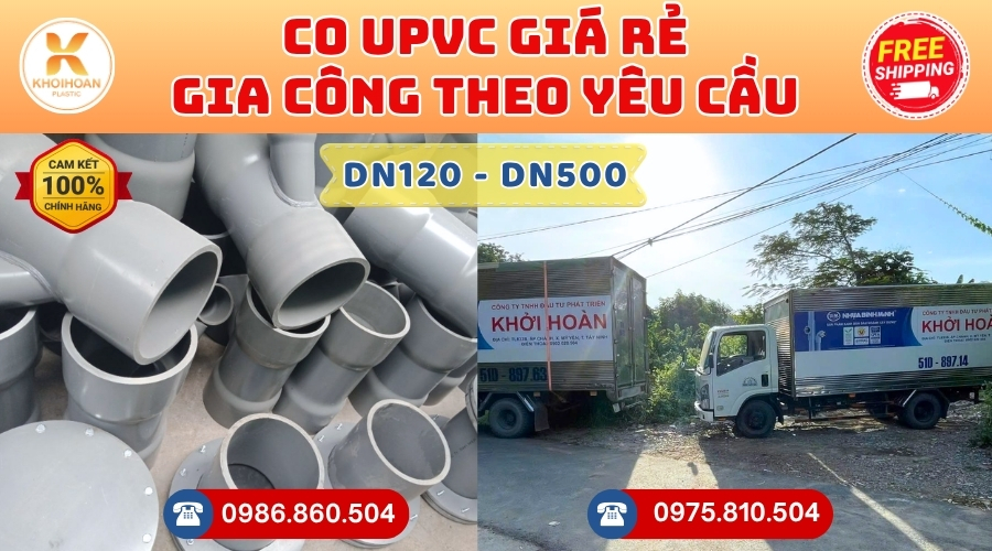 co-nhua-upvc-gia-cong-theo-yeu-cau-4 Khởi Hoàn chuyên phụ kiện gia công theo yêu cầu: Co nhựa uPVC gia công giá rẻ CHỈ TỪ: 88.000đ/cái Sẵn kho số lượng lớn, giao nhanh toàn quốc. Bao sỉ, lẻ, công trình