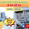 Khởi Hoàn chuyên phân phối ống nhựa, phụ kiện ngành nước Tiền Phong - Con Thỏ uPVC Phi 90 Tiền Phong CHỈ TỪ: 96.552đ/cái | Sẵn kho số lượng lớn, giao nhanh toàn quốc