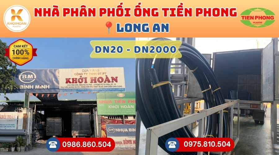 Ống HDPE Tiền Phong giá rẻ trên thị trường HÀNG CHÍNH HÃNG - CHỈ TỪ: 9.396đ/mét Giá Sỉ, Sẵn Kho Số Lượng Lớn Liên hệ Khởi Hoàn Đặt hàng Nhanh Chóng