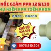 Khởi Hoàn chuyên phân phối ống nhựa, phụ kiện ngành nước Tiền Phong - Nối Giảm PPR Phi 125/110 Tiền Phong Giá Rẻ CHỈ TỪ: 504.576đ/cái | Sẵn kho số lượng lớn, giao nhanh toàn quốc