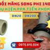 Khởi Hoàn chuyên phân phối ống nhựa, phụ kiện ngành nước Tiền Phong - Nối PPR Phi 140 Tiền Phong Giá Rẻ CHỈ TỪ: 745.524đ/cái | Sẵn kho số lượng lớn, giao nhanh toàn quốc